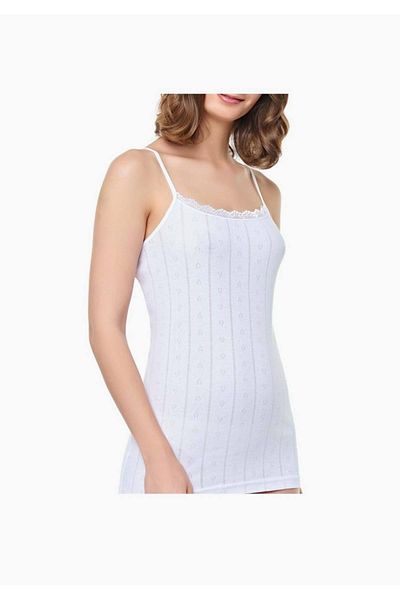 Tutku Women's White Athlete New Season (Economy Pack of 8)