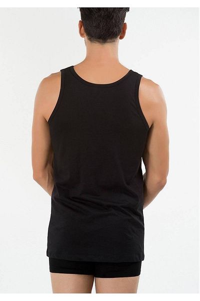 Kom Men's Undershirt Black 2xl New Season (2 Economical Package)