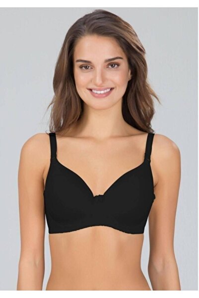 Kom Γυναικείο Μαλακό Σουτιέν Underwire Μαύρο Συσσωρευτικό Νέας Σεζόν