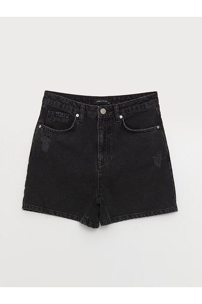 LC Waikiki Pantaloni scurți de damă cu talie înaltă - Standard Fit
