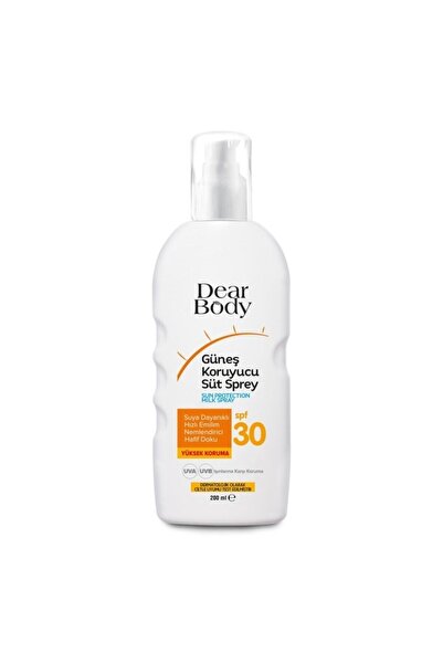 dear body Güneş Koruyucu Süt Sprey Spf30 200.ML,….DearBody14