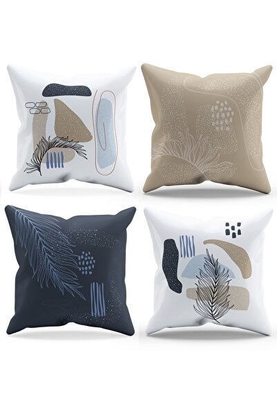 Moud's Husă de pernă din piele de căprioară, cu model, imprimată pe două fețe...