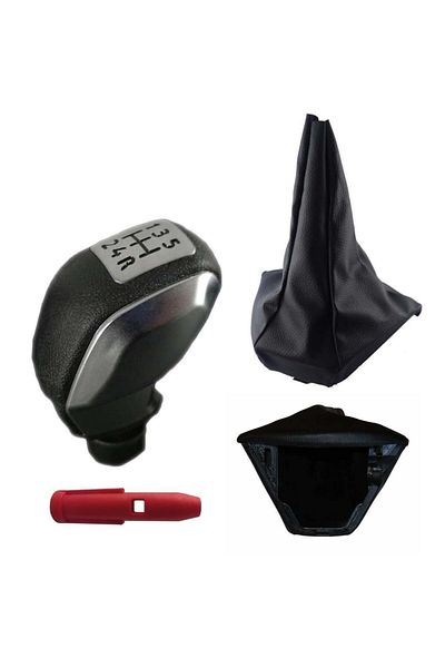 ZETOTO for -Fiat Doblo 1-2 Case Sports Gear Shift Knob and Gaiter Set Admiral Model 2001-2009