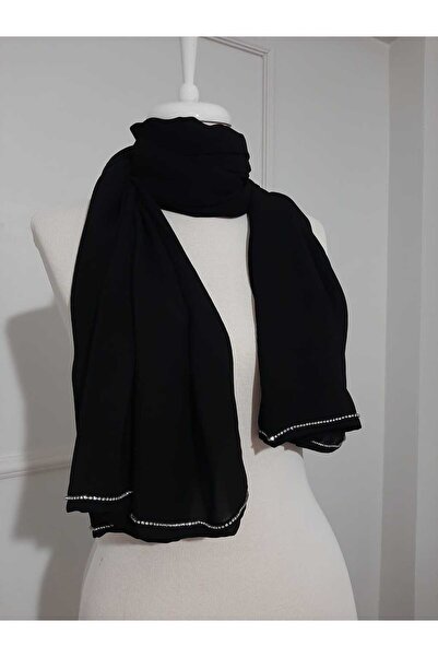 GÜLSEMALİ Креп-шифон з розкішним камінням, шаль для мусульманських жінок