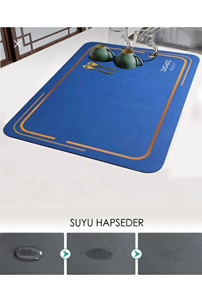 Tiffany Sihirli Bulaşık Yıkama Matı | Kurulama Matı Bulaşık Kurutma Matı Katl...