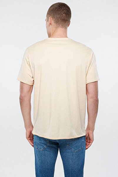 Mavi Men's Pocket Detailed Pink T-Shirt 0611329-71196