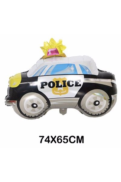 Parti Station Police Car 3 Year Old Balloon Set Balloon Foil Set Concept Set Age Balloon Set