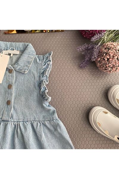 Ladin Store Νέα σεζόν Κοριτσίστικο τζιν φόρεμα