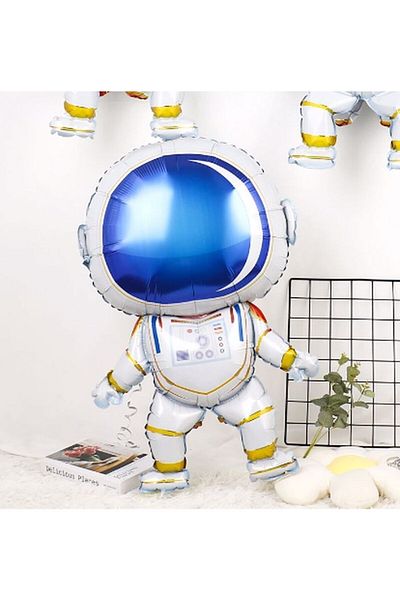 Parti Station Space Cosmic Galaxy Astronaut Rocket Age 7 Balloon Set Space Astronaut Concept Birthday Set