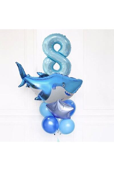 Parti Station مجموعة بالونات شارك بعمر 8 سنوات، مجموعة بالونات على شكل نجمة، ...