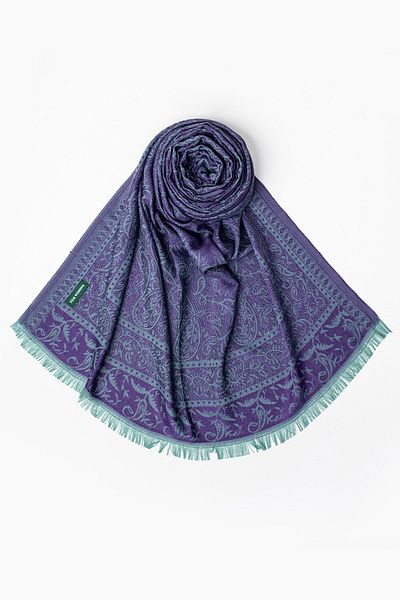 Ramada İpek Pashmina Purple Women's Shoulder Shawl