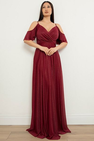 PULLIMM ROCHIE LUNGĂ CU BRETELE ARGINTII 13425