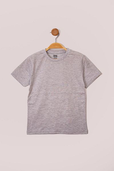 Harika KIDS Black-white-gray Boy's Basic 3-Piece Short Sleeve T-shirt