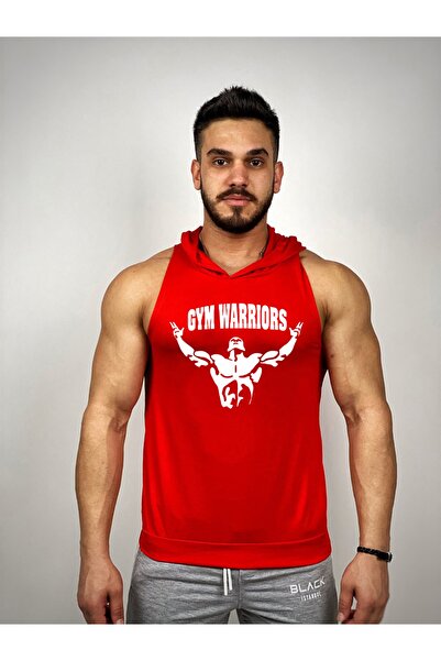 Black İstanbul Фітнес-кофта з капюшоном і принтом Gym Warriors