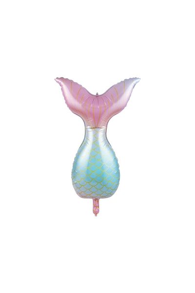 Parti Station Mermaid 3 Years Old Tail Foil Balloon Set Mermaid Concept Birthday Set Age Balloon Set