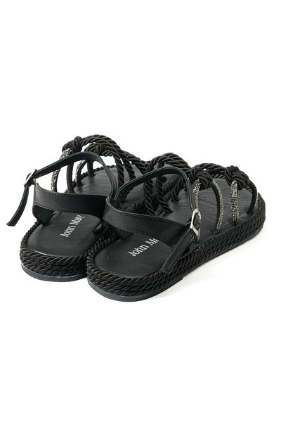 John May Women's Sandals MAR-23Y-178-K2.600 John May BLACK