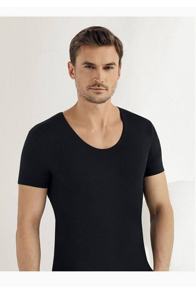 Şahinler Men's Black Short Sleeve Athlete M Sh New Season (6 Economic Pack)