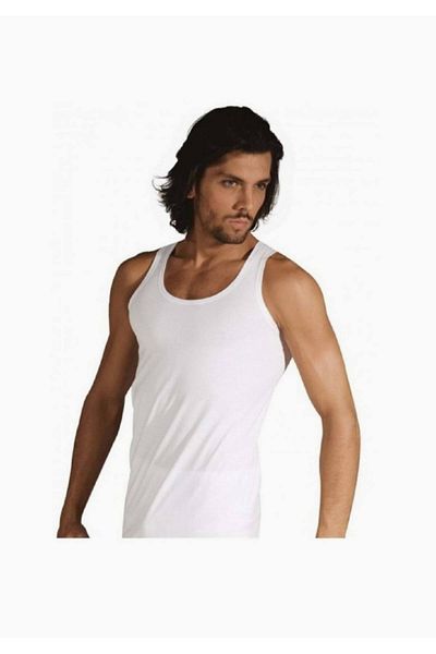 Tutku Men's Undershirt 100% Cotton 3 Pieces New Season