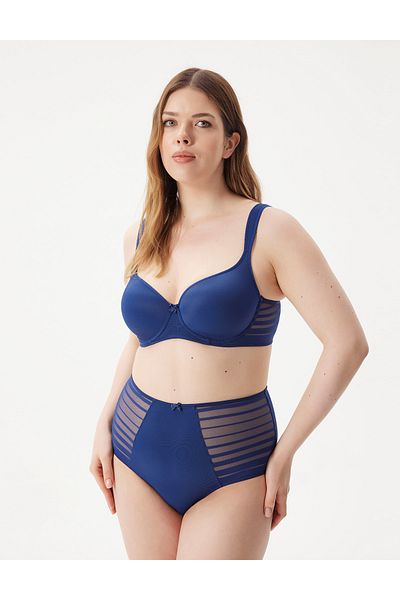 BE CURVY Σουτιέν Aster Plus Size με προστασία ώμων