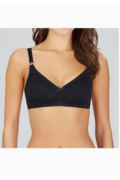 Kom Kadın Siyah Sütyen Yeni Sezon