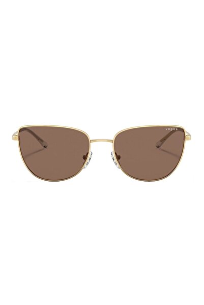 Vogue 4233s 280/73 54 Kadın Gold Çekik Çerçeve Güneş Gözlüğü