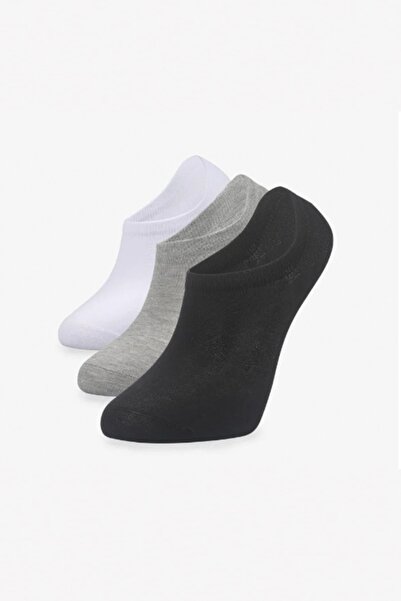 MEM SOCKS Комплект от 6 силиконови безшевни бамбукови чорапи тип „маратонки“ (невидими)