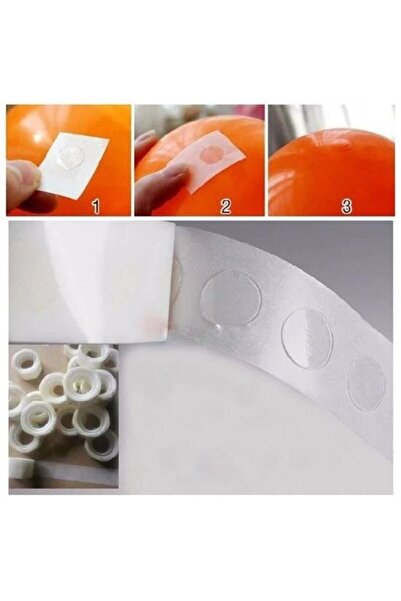 Lisinya Double Sided Adhesive Balloon Sticking Tape Sticker Balloon Adhesive (Lisinya)