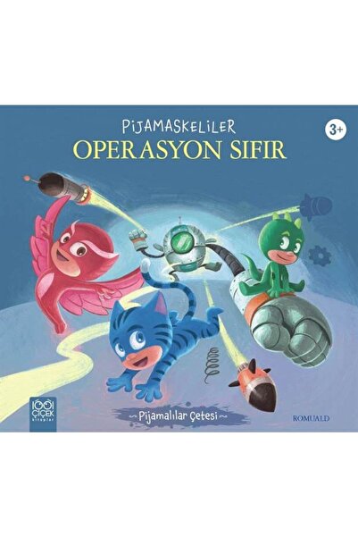 1001 Çiçek Kitaplar Pijamaskeliler Operasyon Sıfır kitabı - Romuald - 1001 Çi...