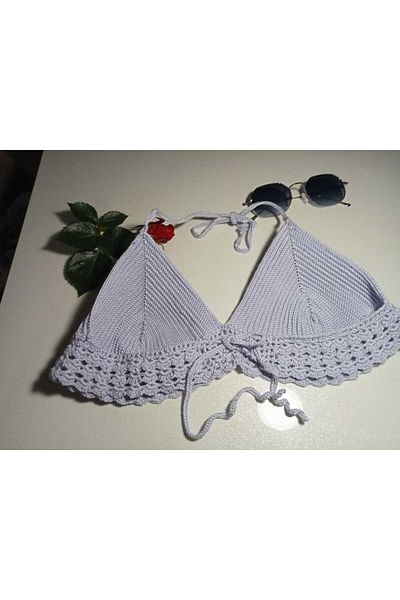 Vitaörgü Knitted Bikini Top