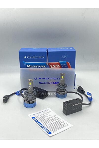 Photon Milestone H7 Black Katana Plus Led Xenon 15000 Lumens