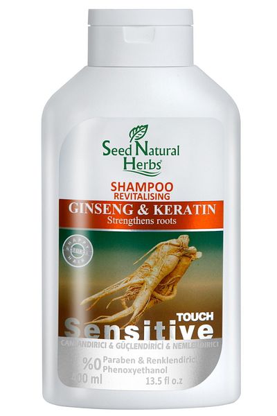 Seed Natural Herbs Ginseng and Keratin Shampoo - 400 Ml8681137004035