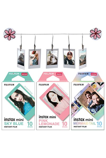 Fujifilm Instax 3'lü Özel Film Hediye Seti 3