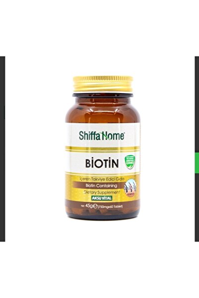 Aksu Vital Biotin 60 Tablet 750 mg