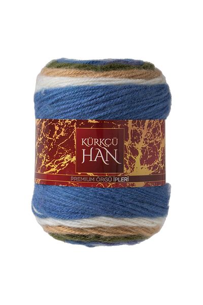 Kürkçü Han Καμβάς 150gr 280m Μπλε Mix