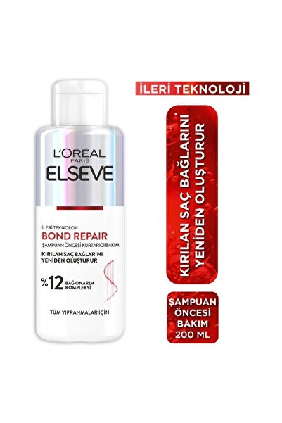 ELSEVE Bond Repair Yıpranmış Saçlar için Yeniden Bağ Oluşturucu Onarıcı Saç Bakım Seti