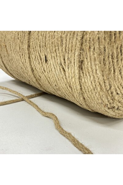 EleganTShoP Въже, слама, коноп, шнур, 4 мм