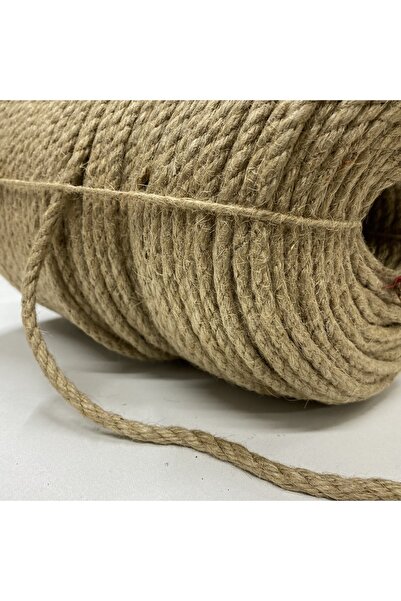 EleganTShoP Въже, слама, коноп, канап, 6 мм