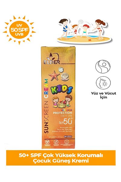 Elder High Protection SPF 50 Sunscreen for Children