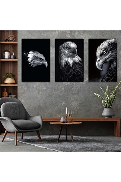 Zevahir Mobilya Dekorasyon Set de masă triplu MDF Eagle