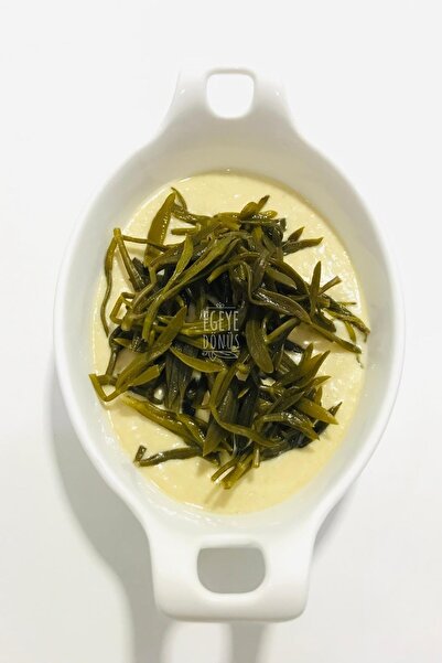 EGEYE DÖNÜŞ Kaya Koruğu Konserve - (meze Ve Salata Için Yemeğe Hazır Kaya Yosunu Ege Otları Kavanoz) - 400 Gr.