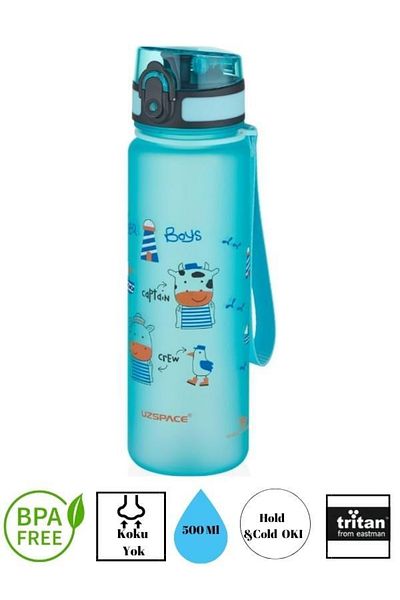 Vagonlife Uzspace 500ml Tritan Water Bottle