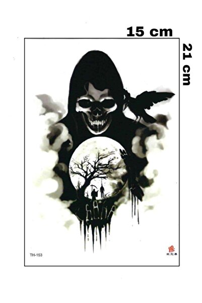 Mecit Tuhafiye Cellat Ay Karga Geçici Dövme