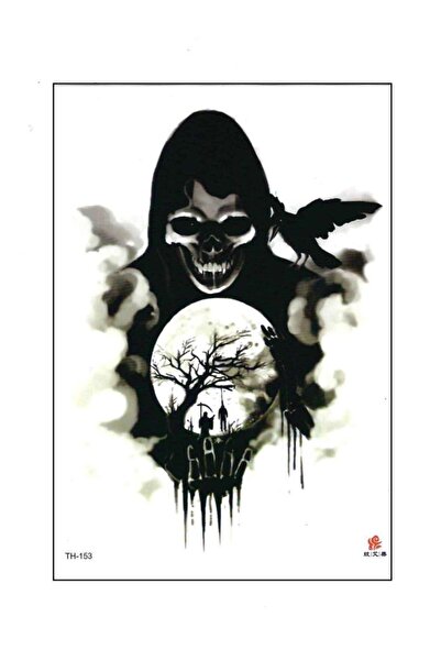 Mecit Tuhafiye Cellat Ay Karga Geçici Dövme