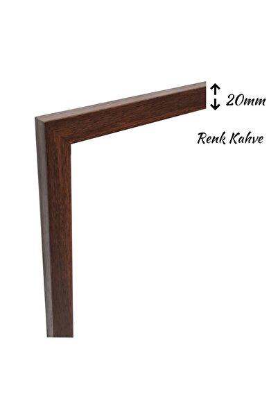 mixefor Πλαίσιο παζλ 1000 τεμαχίων Χρώμα καφέ Μέγεθος 68cm X 48cm Μπροστινή επιφάνεια Άθραυστη Αντιανακλαστική