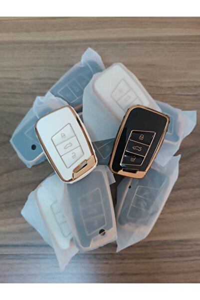 Fenrir Garage Husa pentru chei auto Passat B8 Skoda Superb neagra