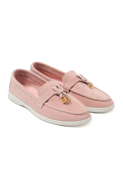 John May Pantofi Casual de damă MAR-23Y-130-LO401 John May LILA SUEDE