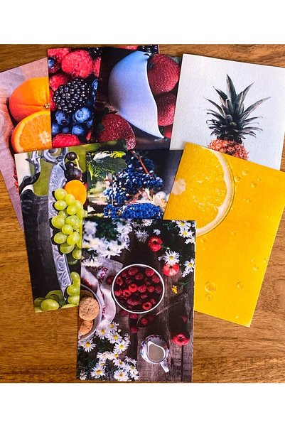 Fun Life 35 Piece Fruit Themed Scrapbook Set
