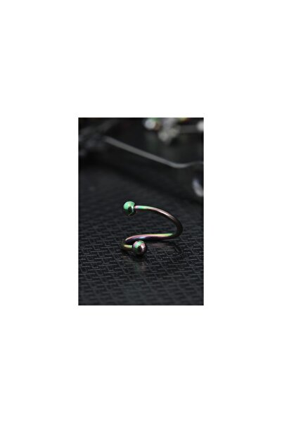 depozoom Cerrahi Çelik Spiral Kıkırdak Piercing