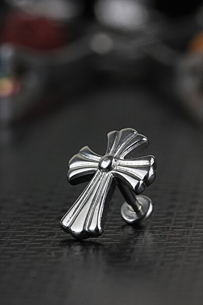 depozoom Cerrahi Çelik Kıkırdak Tragus Helix Labret Hac Piercing