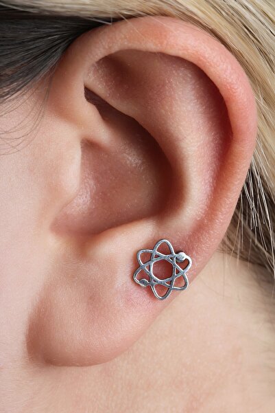 depozoom Cerrahi Çelik Kıkırdak Tragus Helix Orbital Uyumlu Piercing